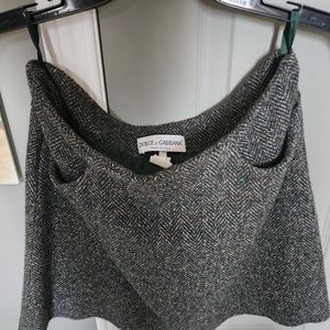 Vintage Dolce&Gabbana Wool Skirt